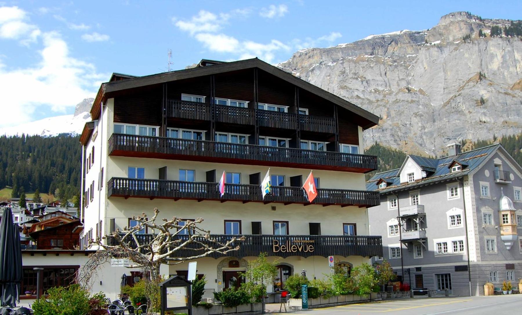 Hotel-Restaurant Bellevue Флимс Екстериор снимка